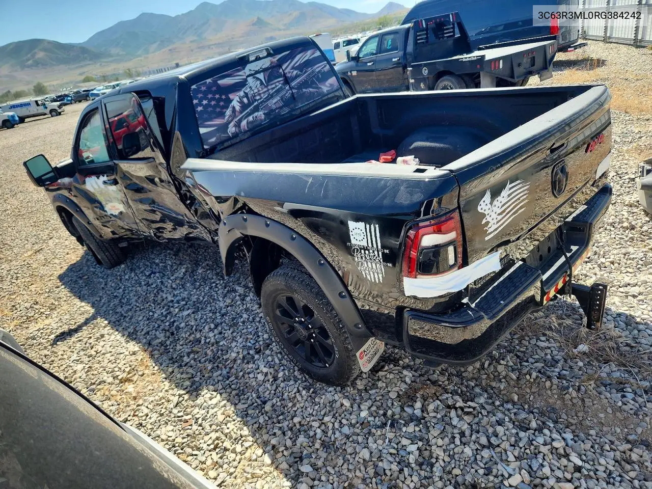 2024 Ram 3500 Laramie VIN: 3C63R3ML0RG384242 Lot: 56101846