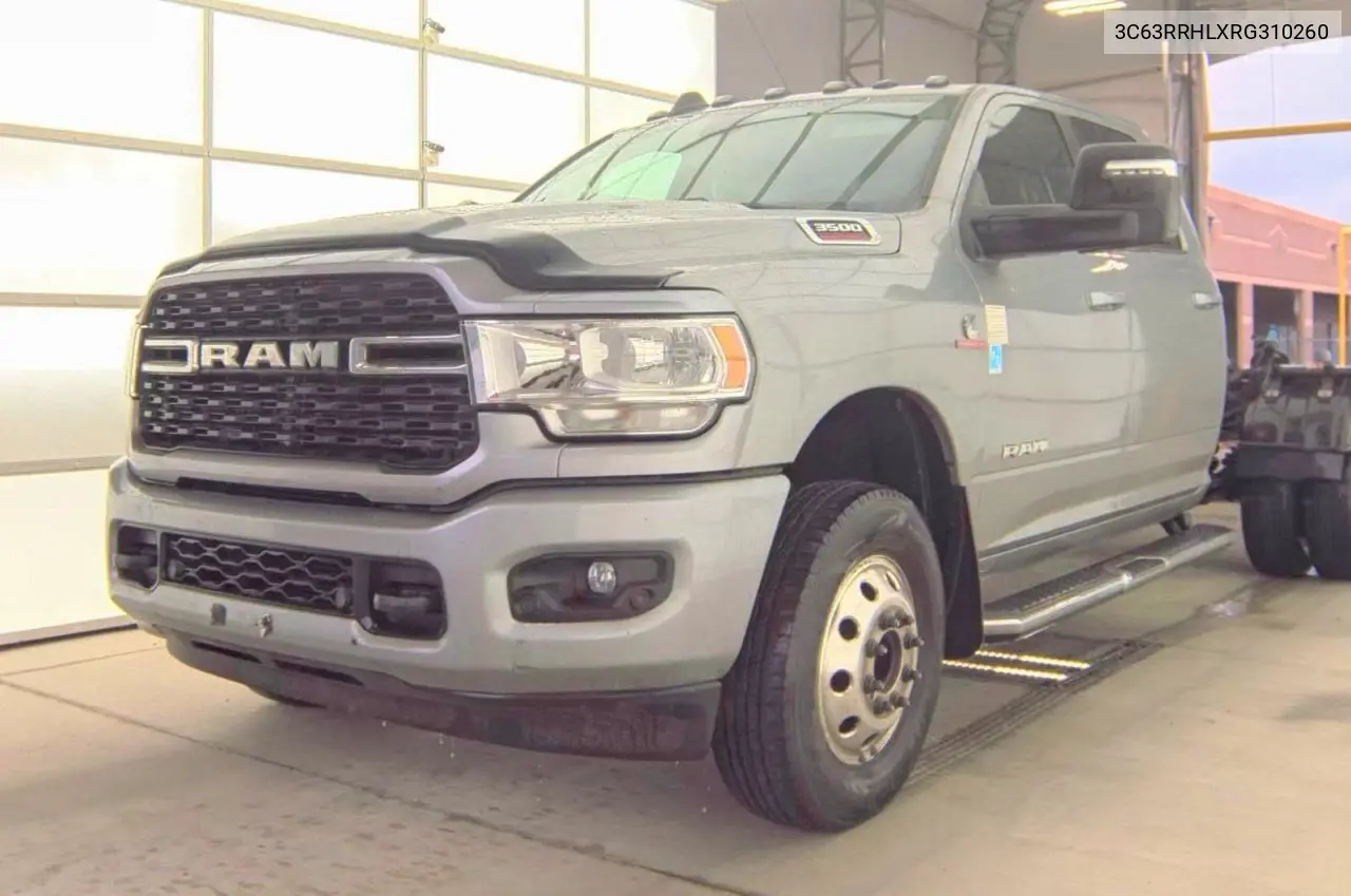 2024 Ram 3500 Big Horn VIN: 3C63RRHLXRG310260 Lot: 56117636