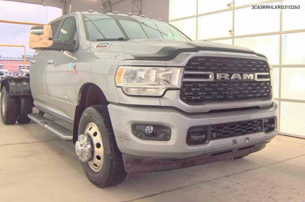 2024 Ram 3500 Big Horn VIN: 3C63RRHLXRG310260 Lot: 56117636