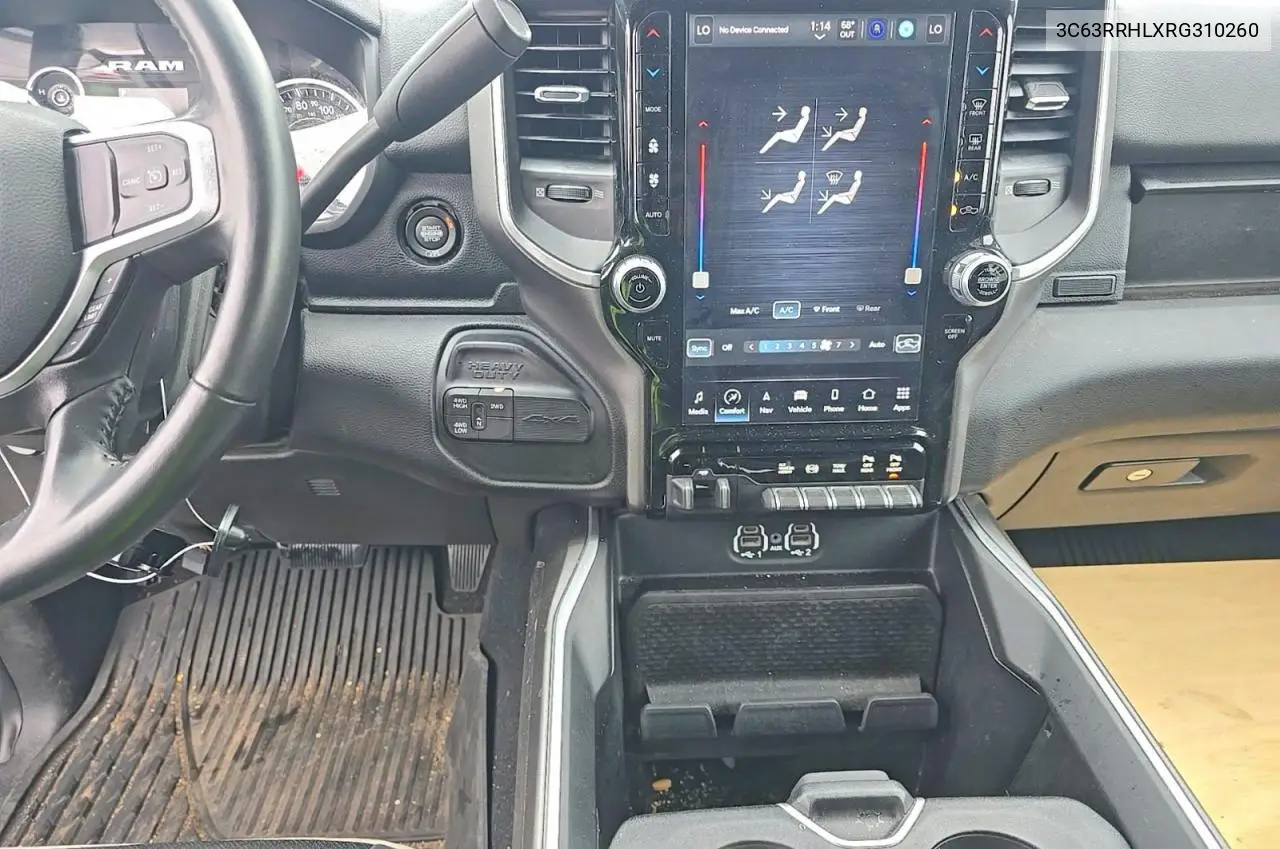 2024 Ram 3500 Big Horn VIN: 3C63RRHLXRG310260 Lot: 56117636