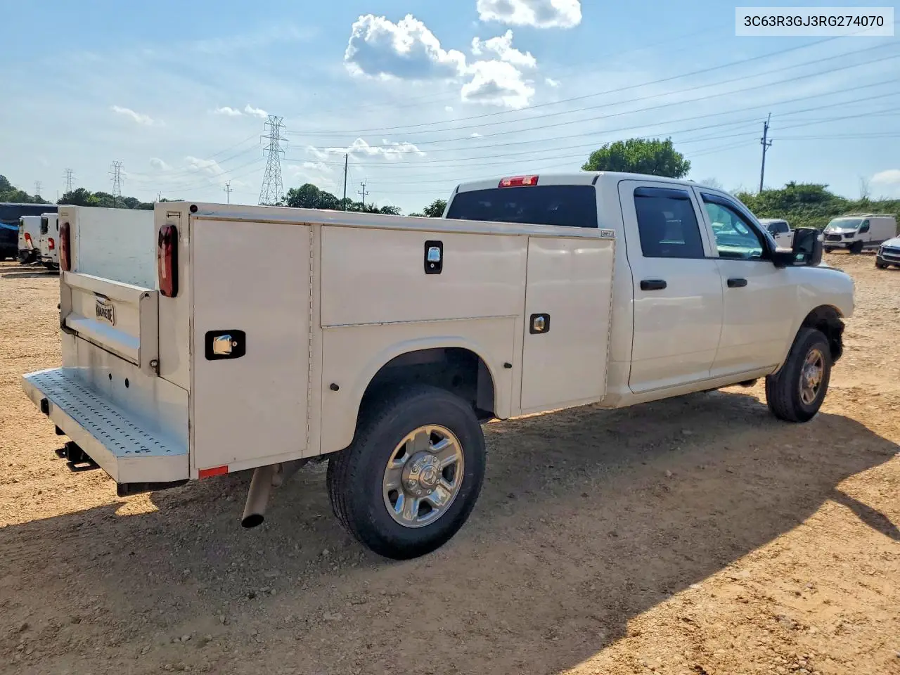 2024 Ram 3500 Tradesman VIN: 3C63R3GJ3RG274070 Lot: 56930586