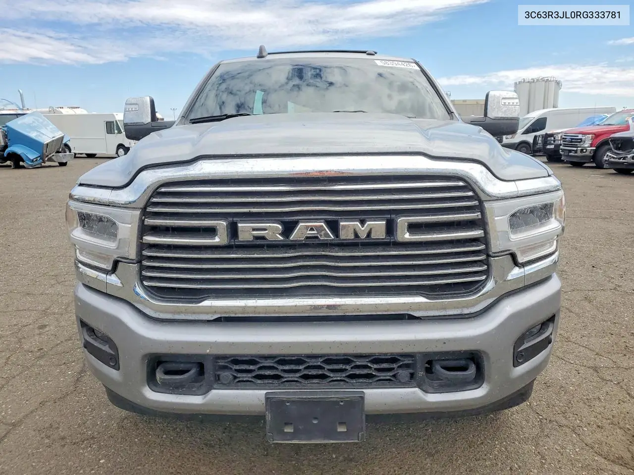 2024 Ram 3500 Laramie VIN: 3C63R3JL0RG333781 Lot: 58394426