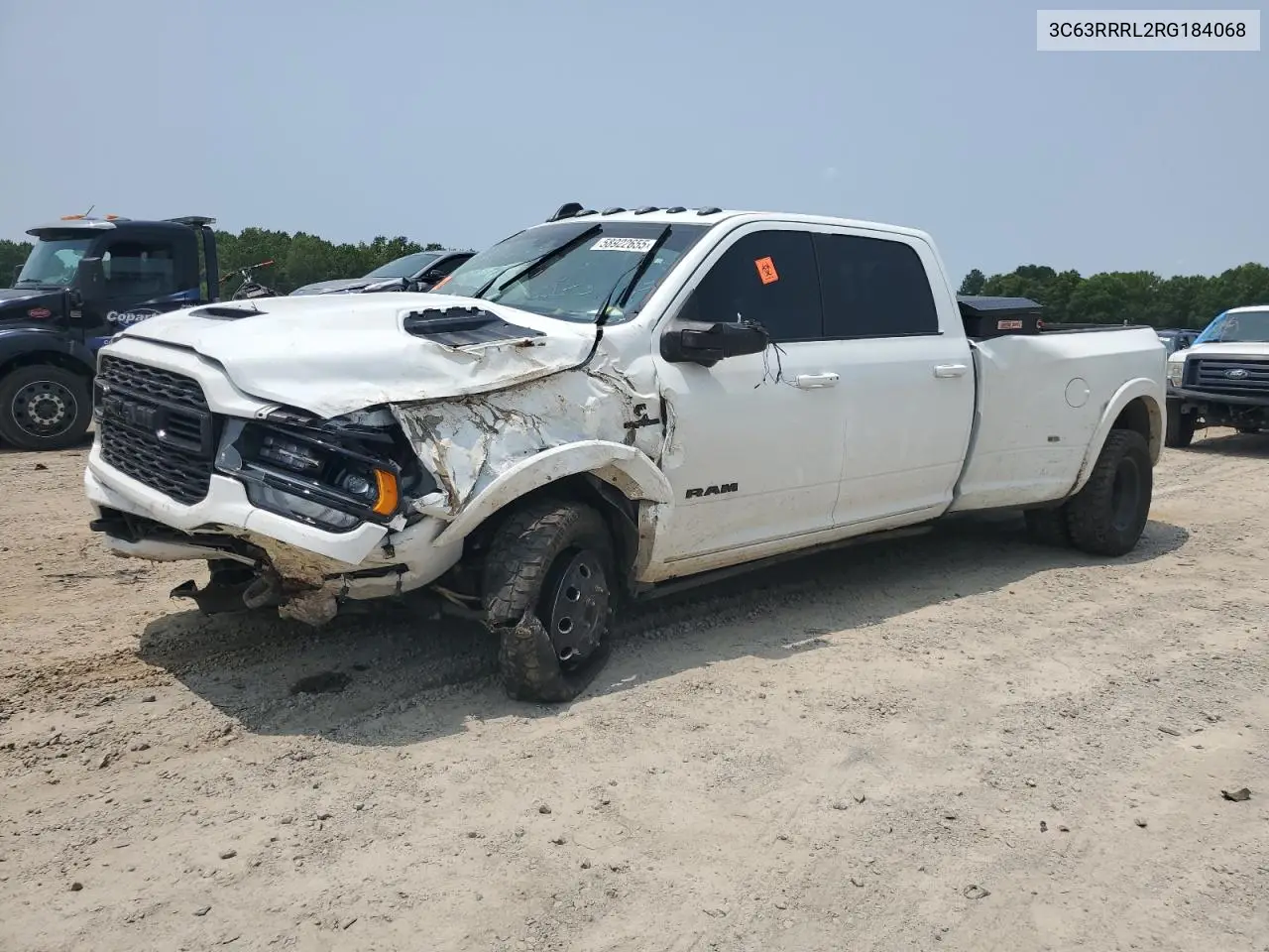 2024 Ram 3500 Limited VIN: 3C63RRRL2RG184068 Lot: 58922655