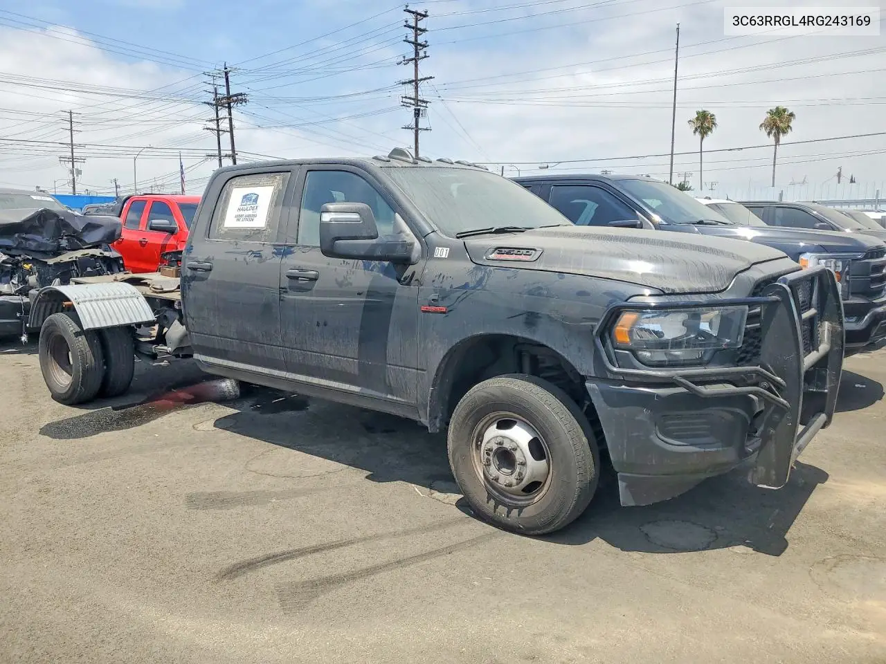2024 Ram 3500 Tradesman VIN: 3C63RRGL4RG243169 Lot: 59817296