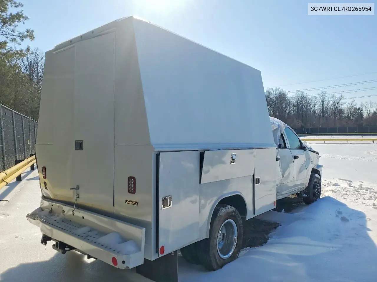 2024 Ram 3500 Utility / Service Truck VIN: 3C7WRTCL7RG265954 Lot: 74548615