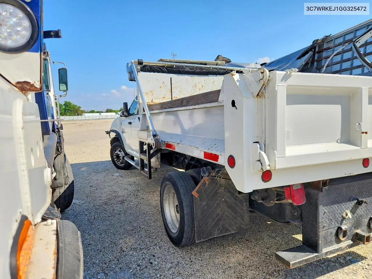 2016 Ram 4500 Dump Truck VIN: 3C7WRKEJ1GG325472 Lot: 47835446