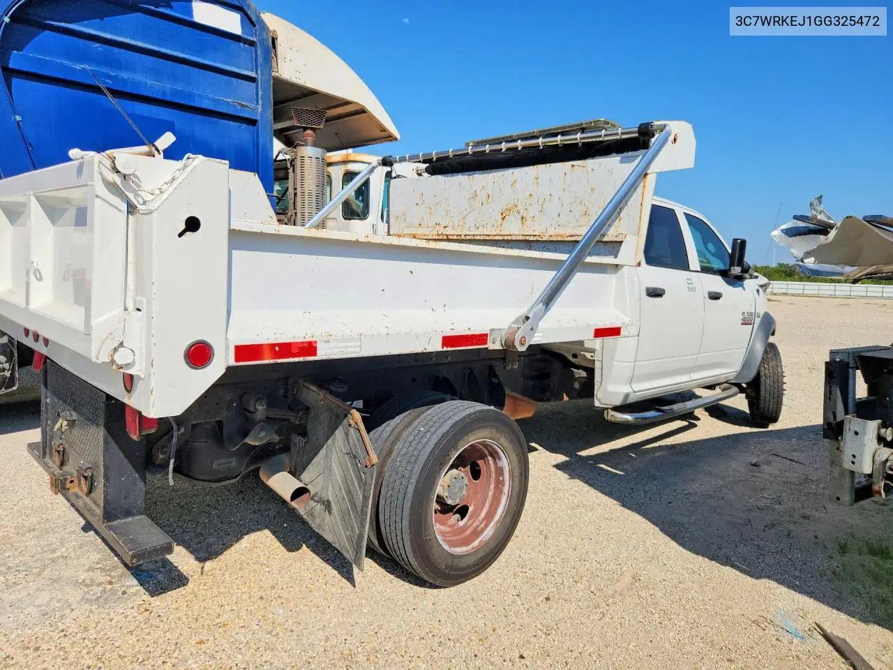 2016 Ram 4500 Dump Truck VIN: 3C7WRKEJ1GG325472 Lot: 47835446