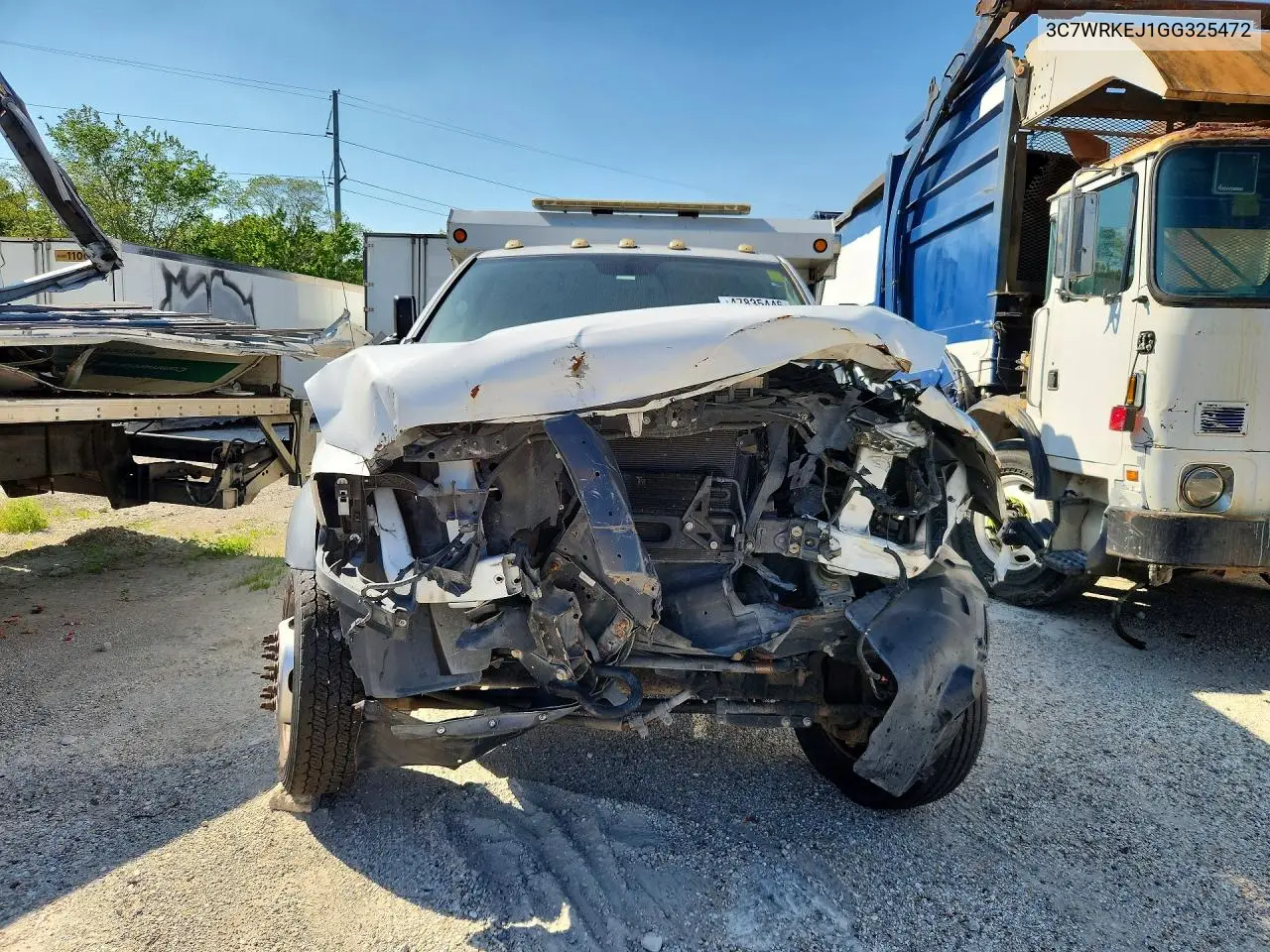 2016 Ram 4500 Dump Truck VIN: 3C7WRKEJ1GG325472 Lot: 47835446
