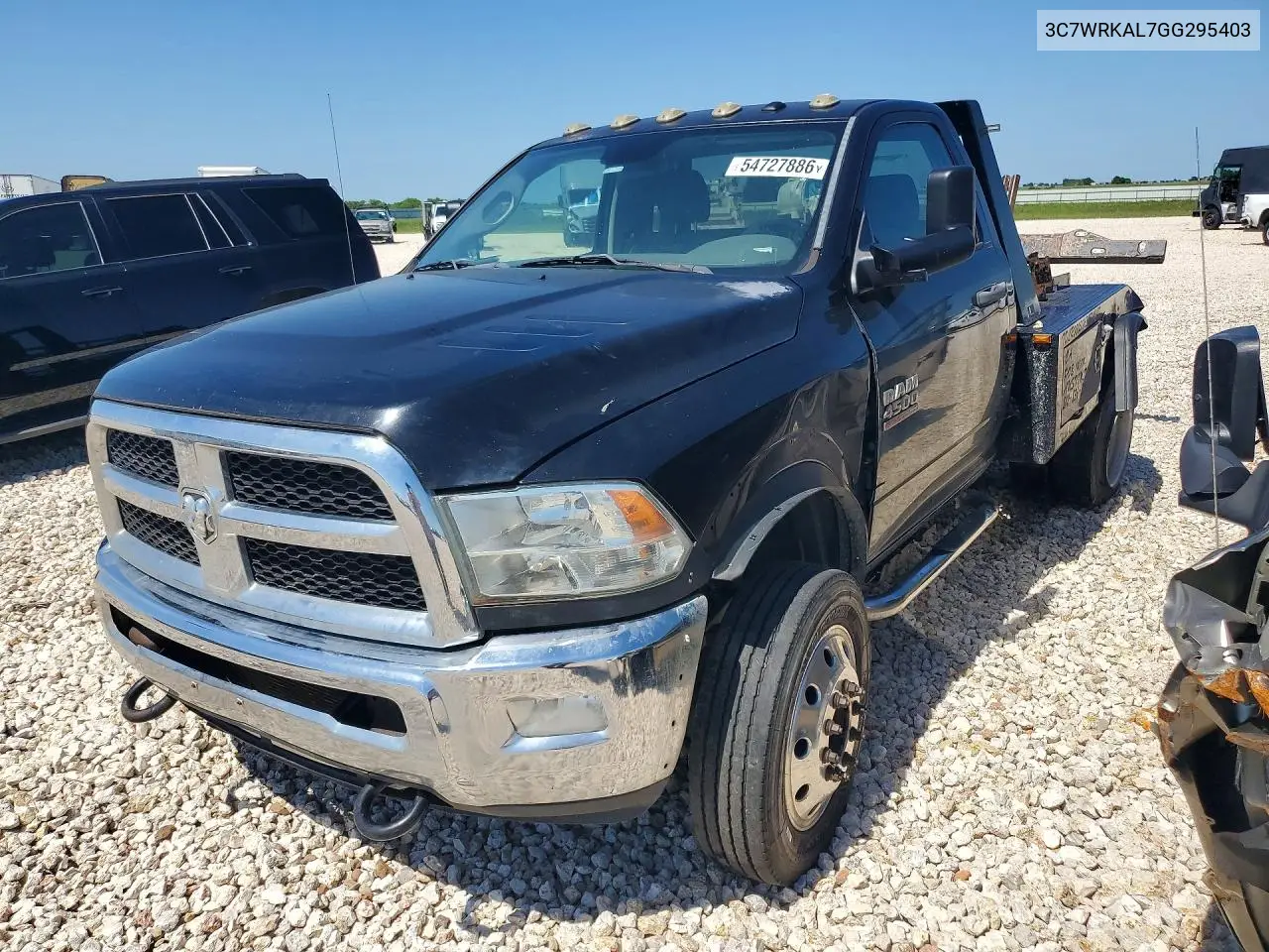 2016 Ram 4500 VIN: 3C7WRKAL7GG295403 Lot: 54727886