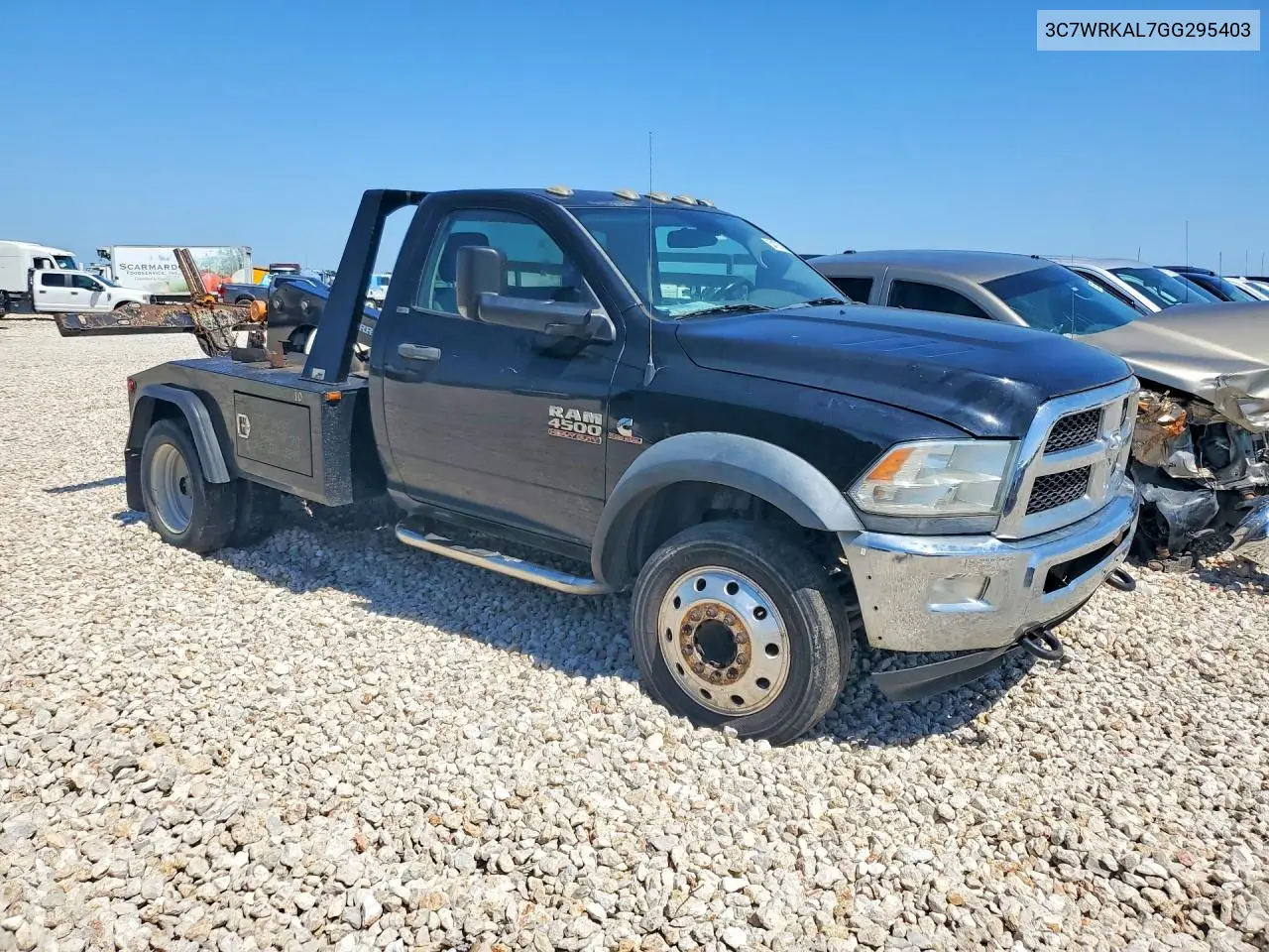 2016 Ram 4500 VIN: 3C7WRKAL7GG295403 Lot: 54727886