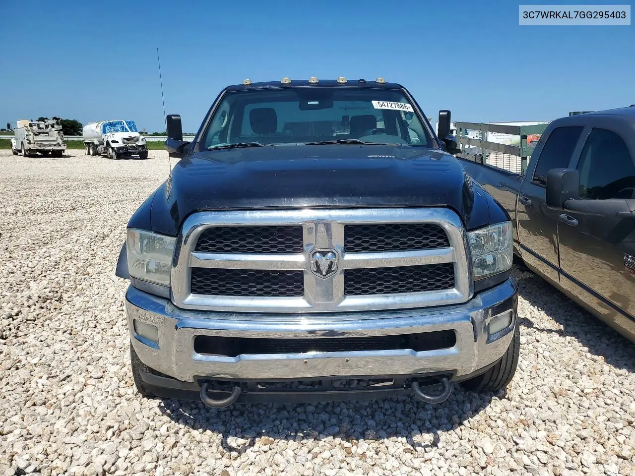 2016 Ram 4500 VIN: 3C7WRKAL7GG295403 Lot: 54727886