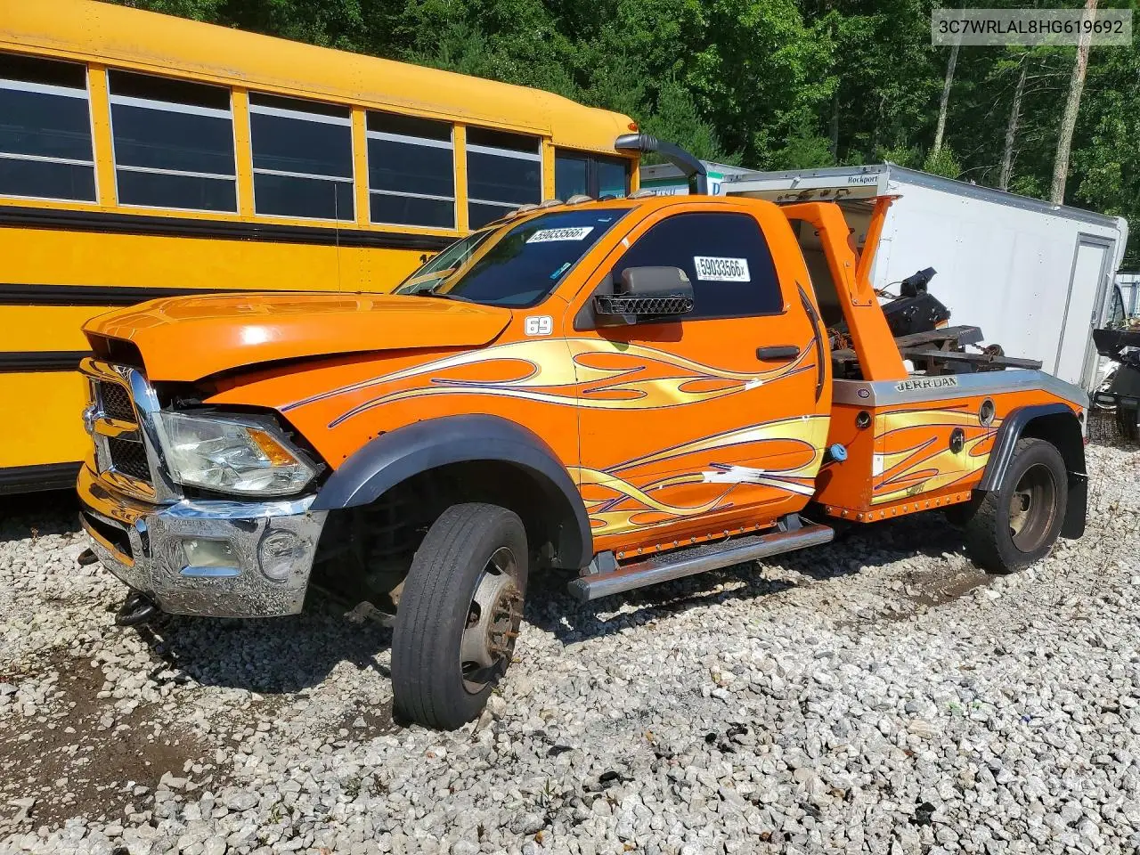 2017 Ram 4500 VIN: 3C7WRLAL8HG619692 Lot: 59033566