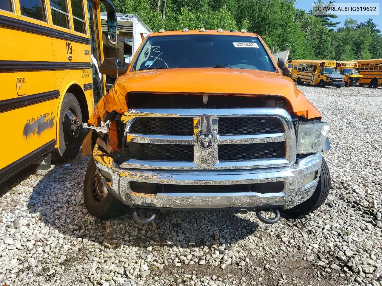 2017 Ram 4500 VIN: 3C7WRLAL8HG619692 Lot: 59033566