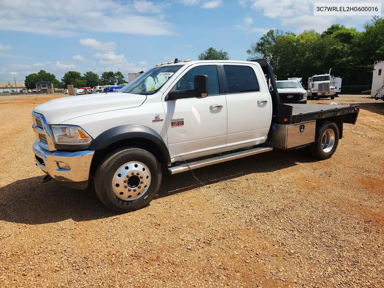 2017 Ram 4500 VIN: 3C7WRLEL2HG600016 Lot: 62108686