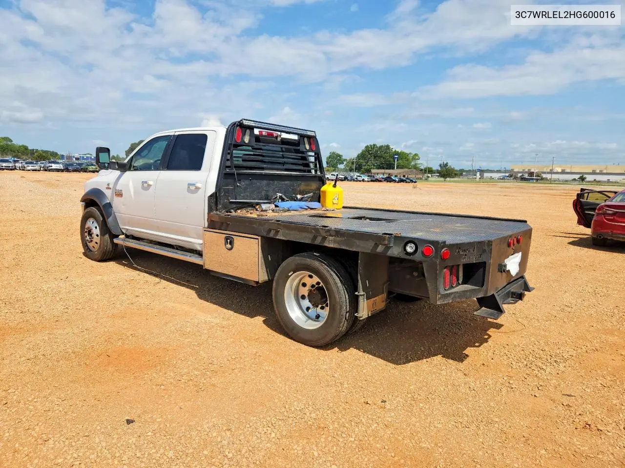 2017 Ram 4500 VIN: 3C7WRLEL2HG600016 Lot: 62108686