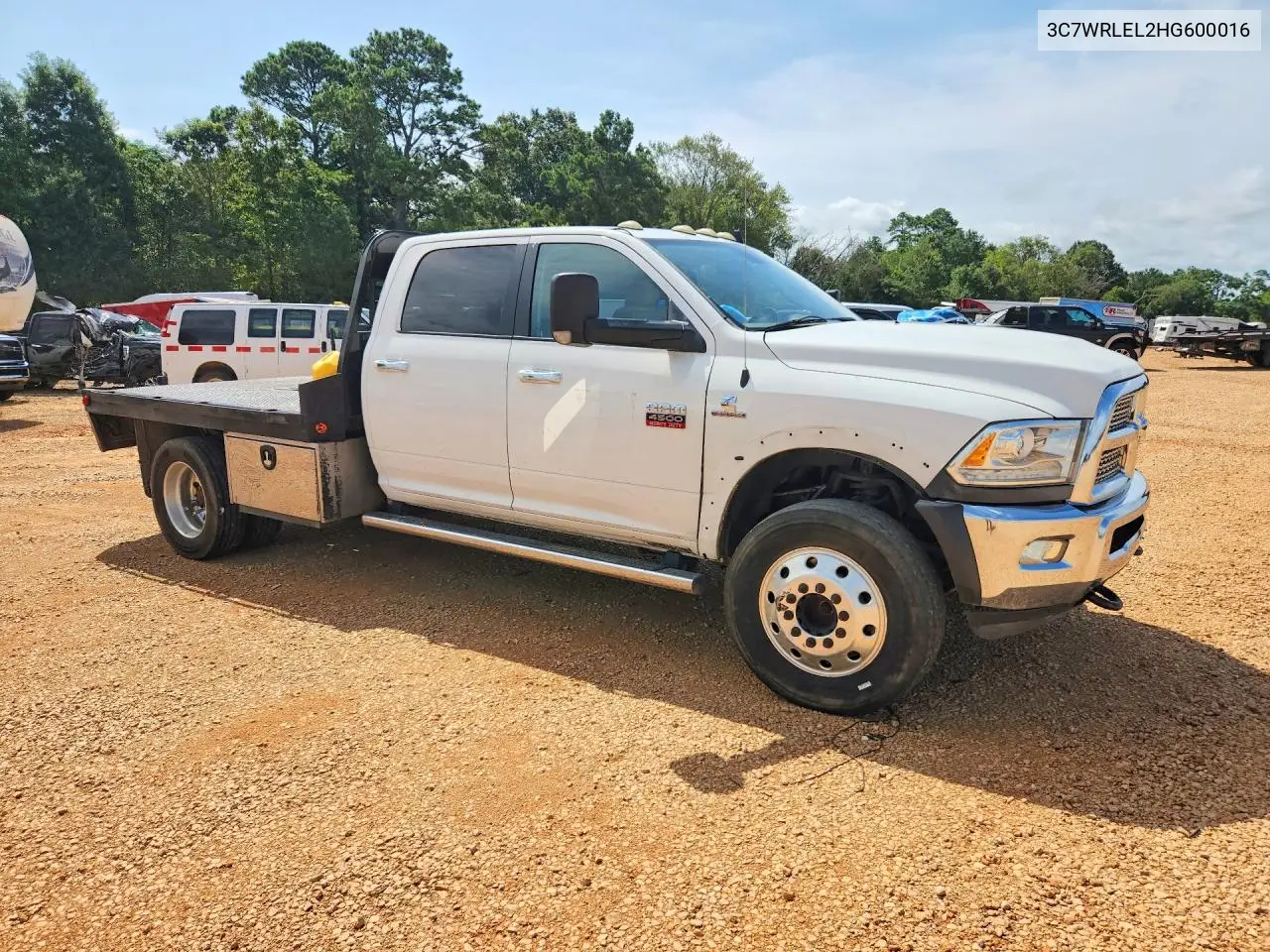 2017 Ram 4500 VIN: 3C7WRLEL2HG600016 Lot: 62108686