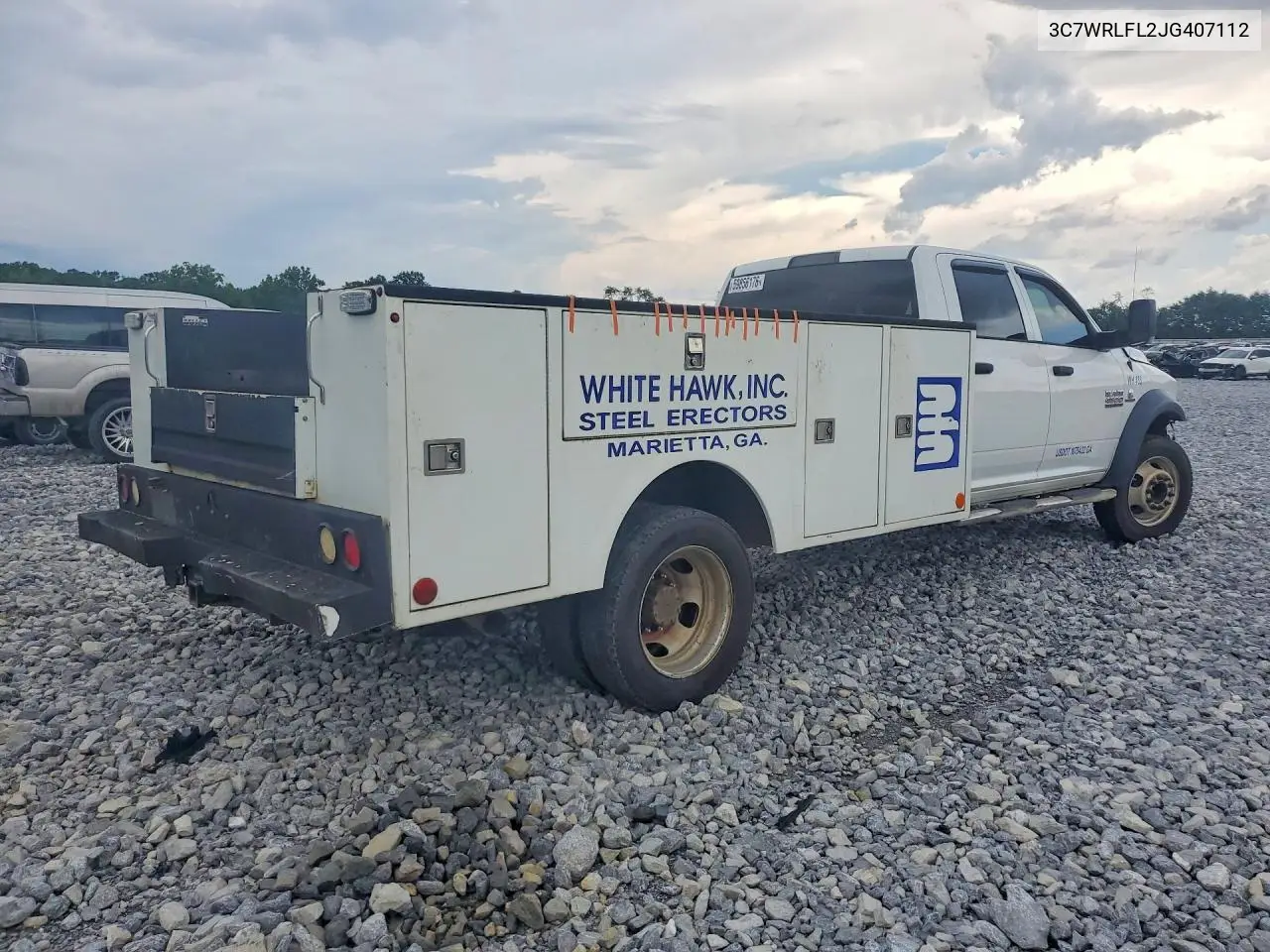 2018 Ram 4500 VIN: 3C7WRLFL2JG407112 Lot: 59856176