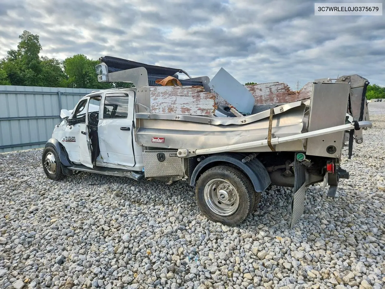 2018 Ram 4500 VIN: 3C7WRLEL0JG375679 Lot: 61122586