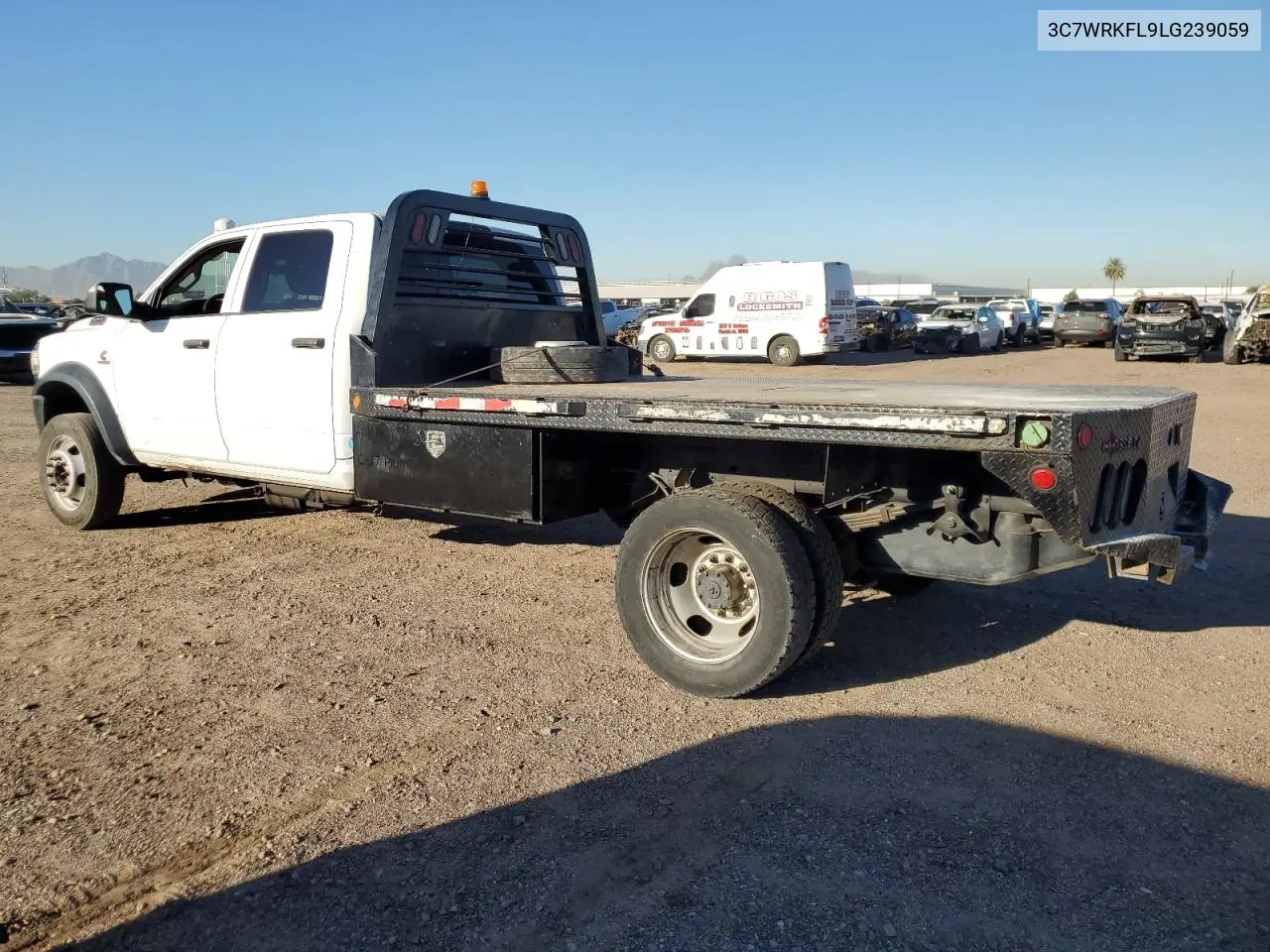 2020 Ram 4500 Flatbed ** R & D * Cln Title * Pri Fleet * Ck Eng Lt On ** VIN: 3C7WRKFL9LG239059 Lot: 60146476