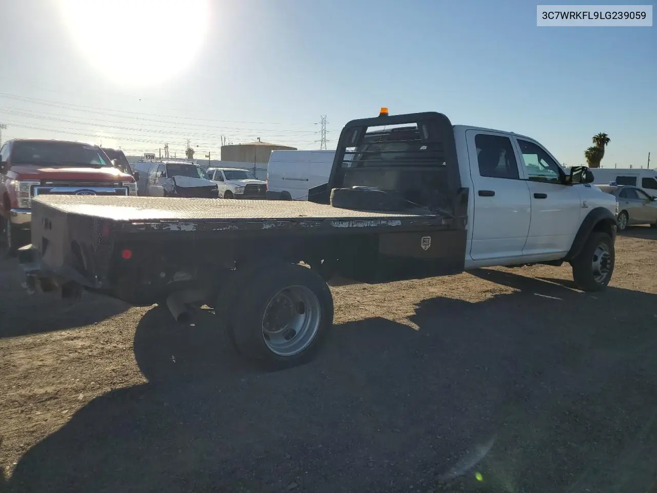 2020 Ram 4500 Flatbed ** R & D * Cln Title * Pri Fleet * Ck Eng Lt On ** VIN: 3C7WRKFL9LG239059 Lot: 60146476