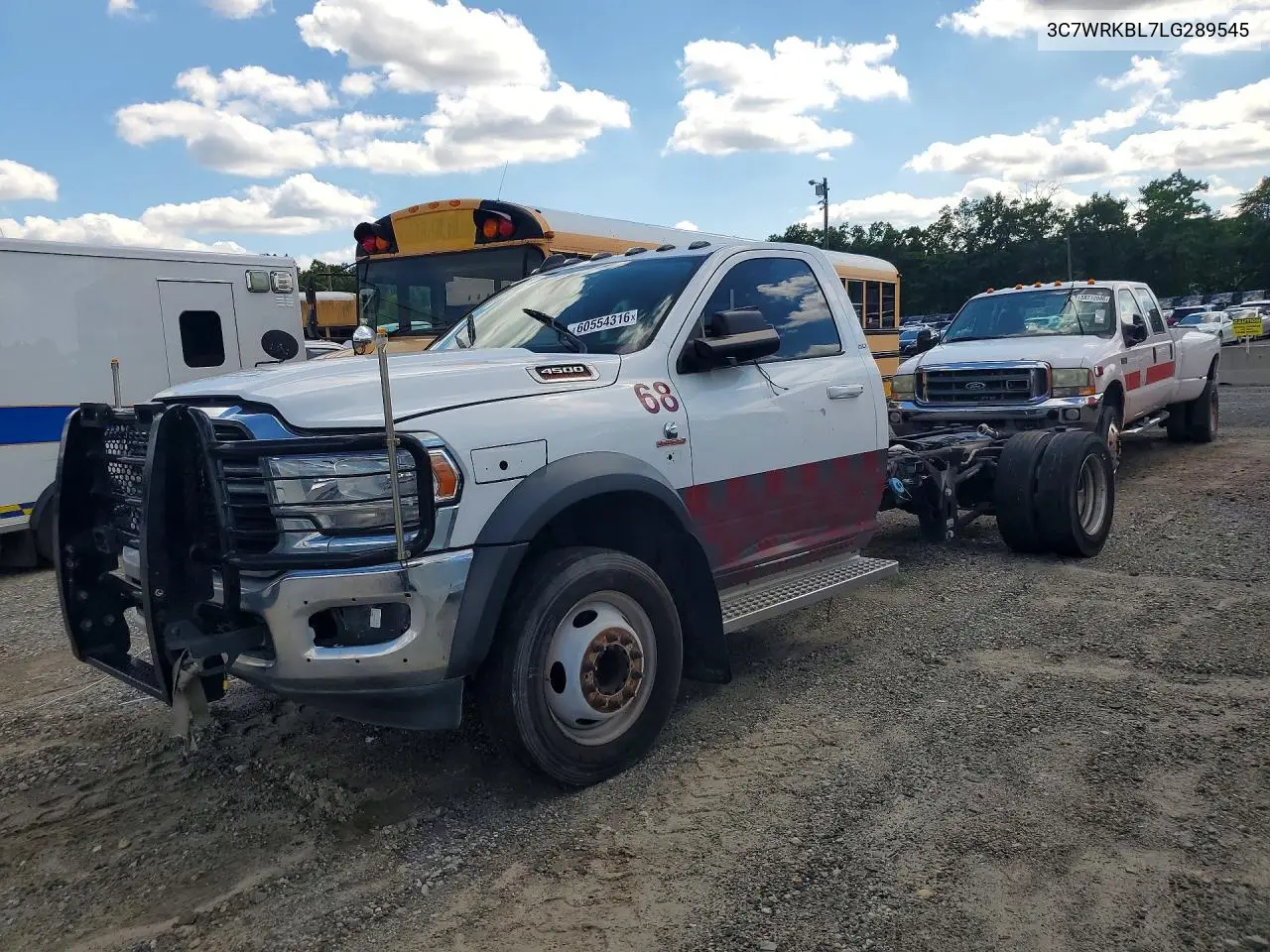 2020 Ram 4500 - Box Truck VIN: 3C7WRKBL7LG289545 Lot: 60554316