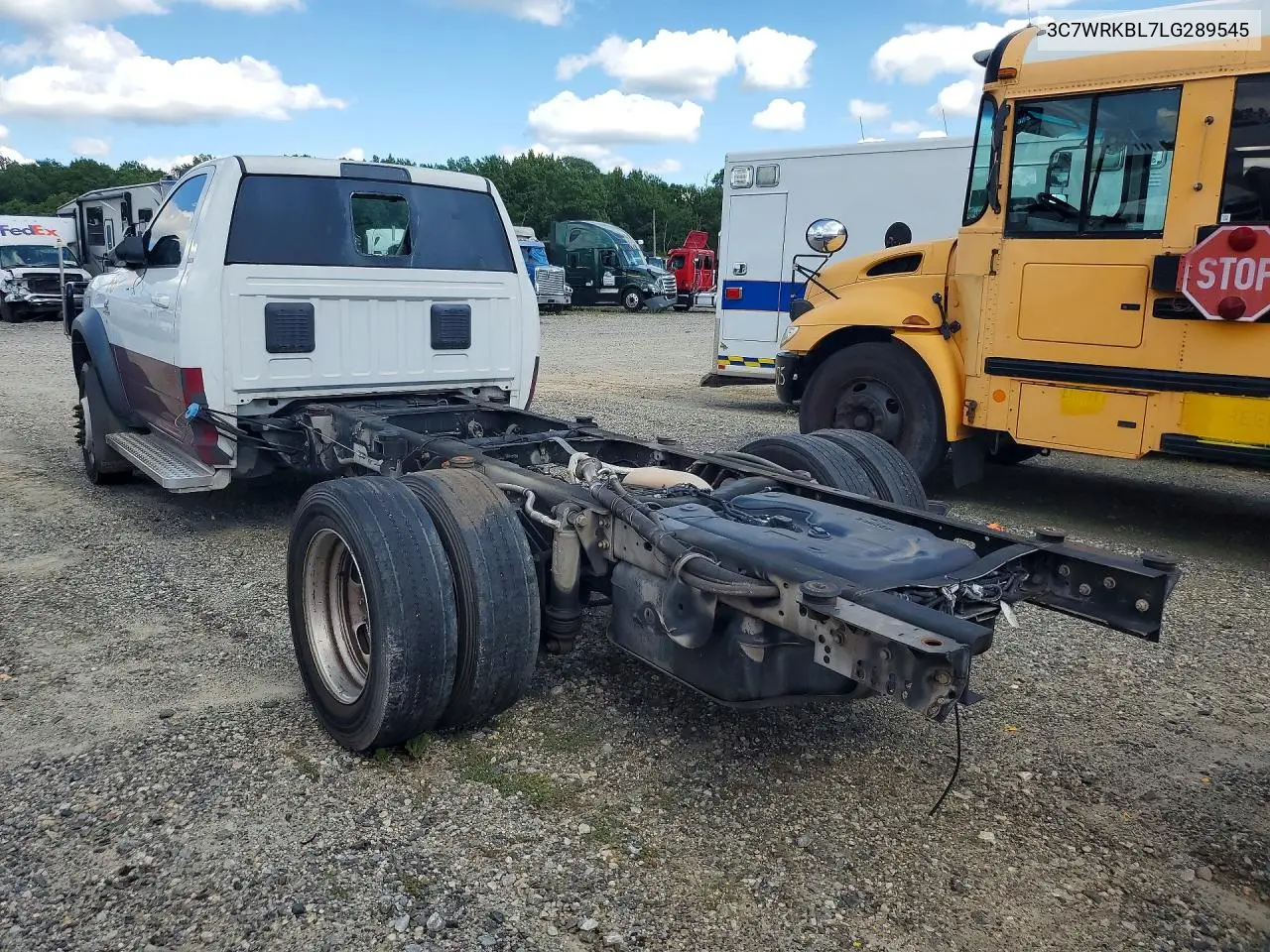 2020 Ram 4500 - Box Truck VIN: 3C7WRKBL7LG289545 Lot: 60554316