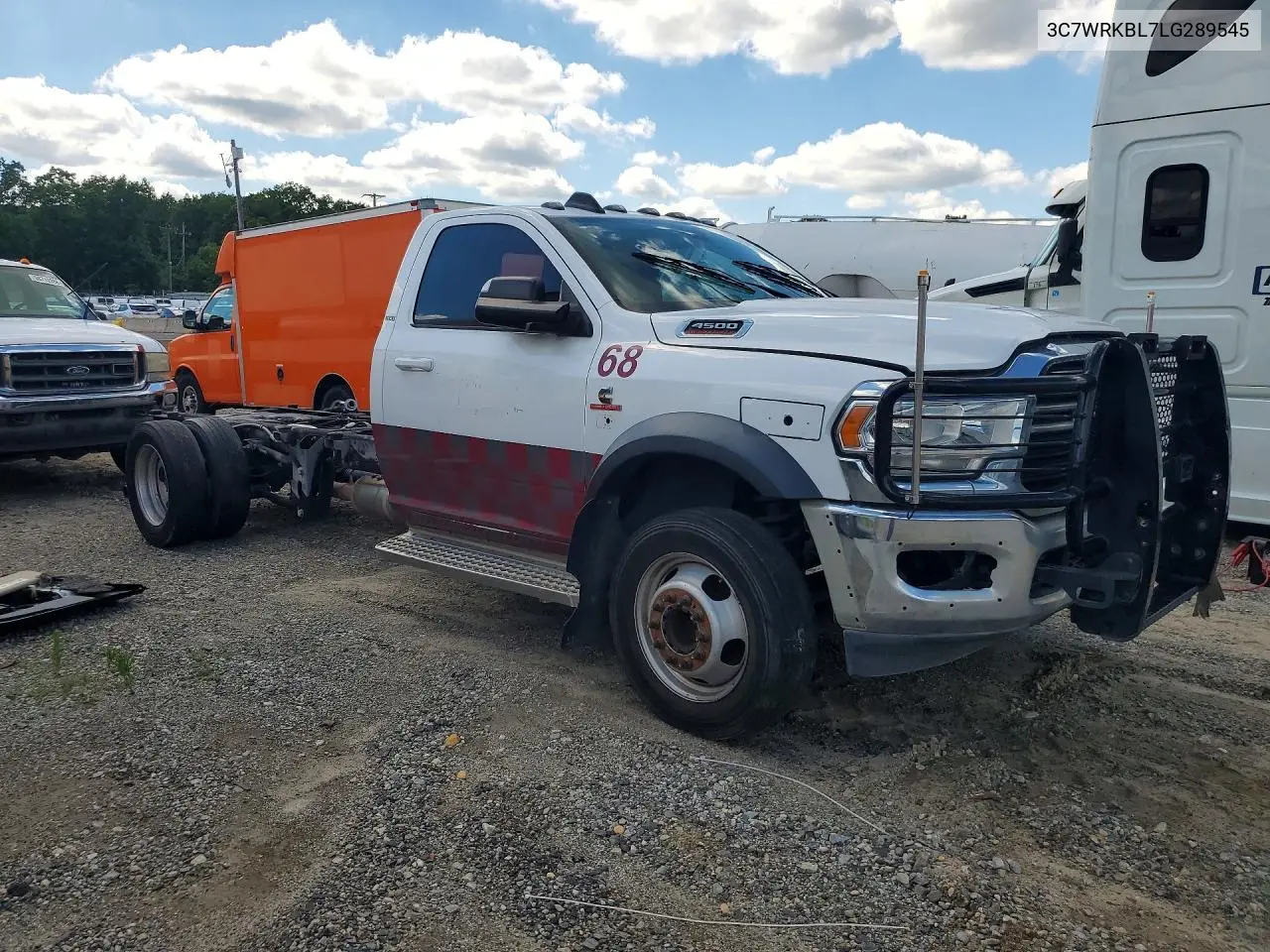 2020 Ram 4500 - Box Truck VIN: 3C7WRKBL7LG289545 Lot: 60554316