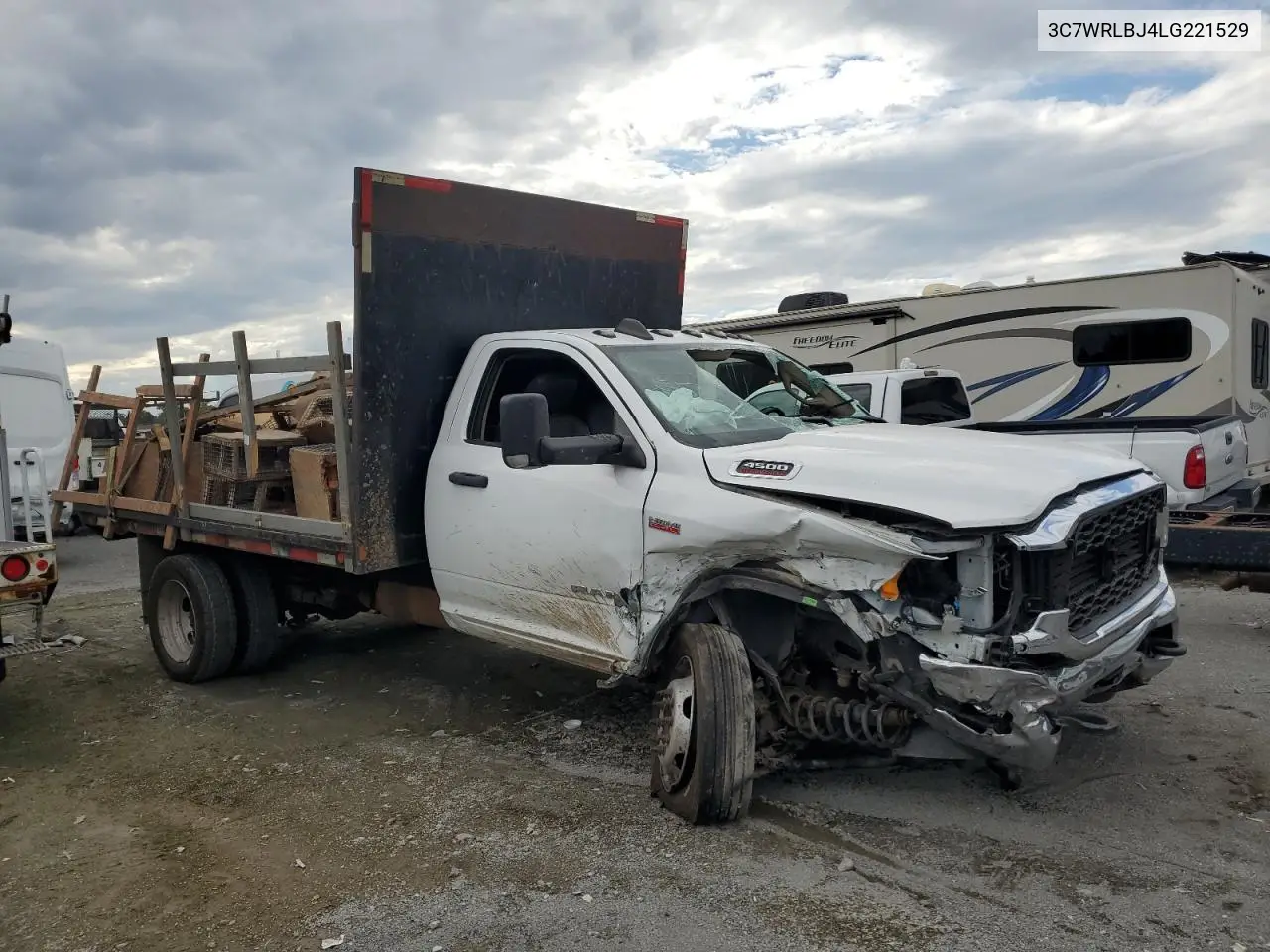 2020 Ram 4500 VIN: 3C7WRLBJ4LG221529 Lot: 85119105