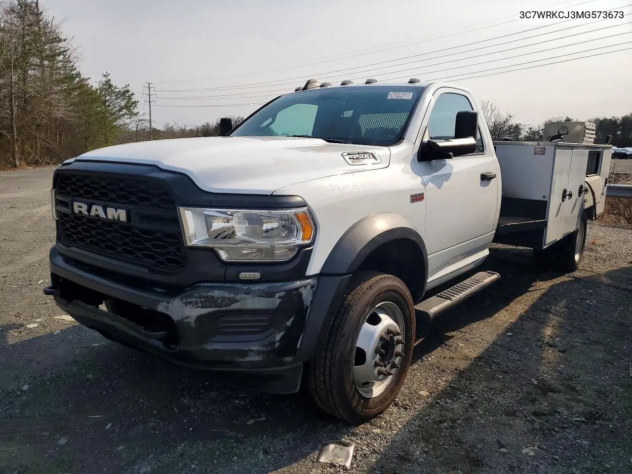 2021 Ram 4500 VIN: 3C7WRKCJ3MG573673 Lot: 79313915