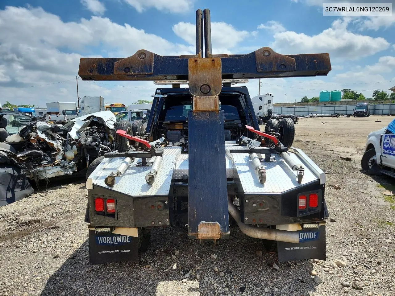 2022 Ram 4500 VIN: 3C7WRLAL6NG120269 Lot: 55856826