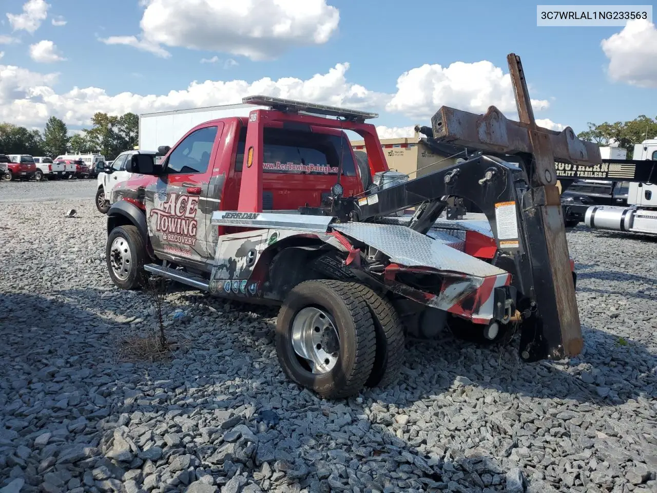 2022 Ram 4500 VIN: 3C7WRLAL1NG233563 Lot: 71866155