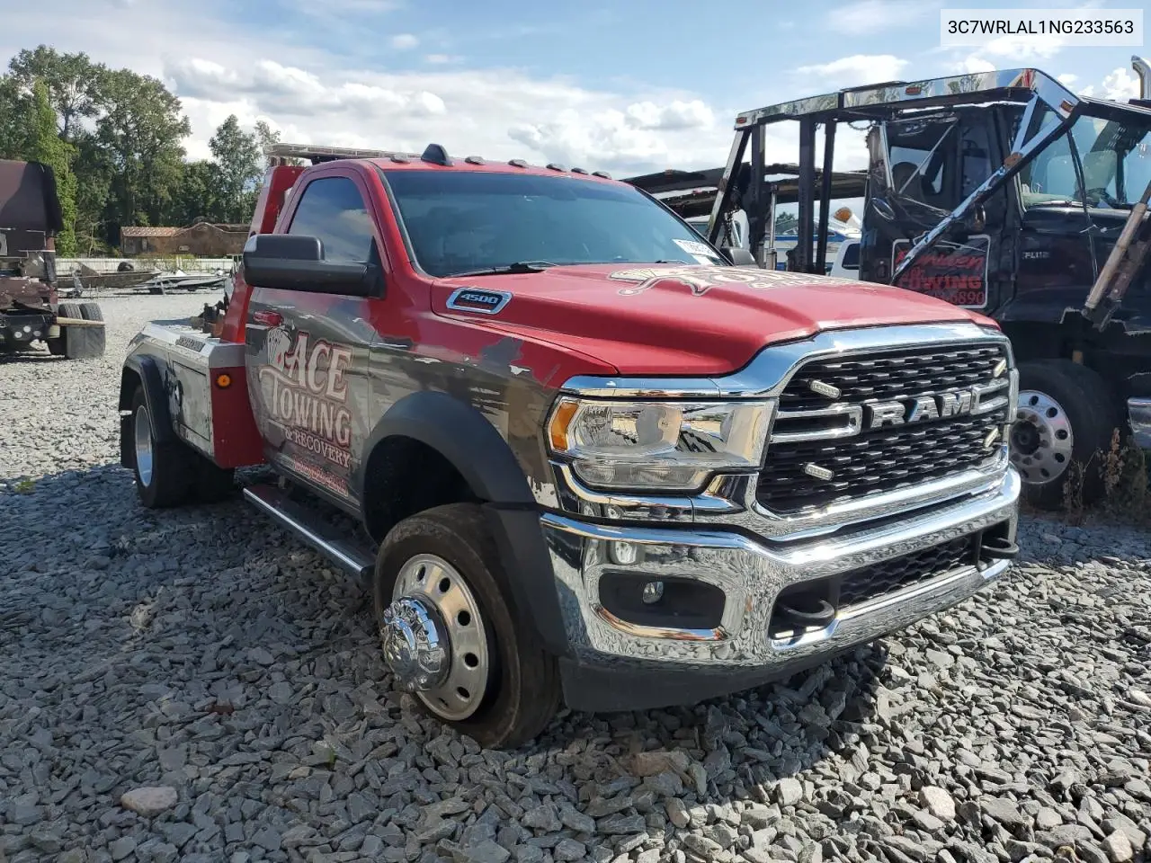 2022 Ram 4500 VIN: 3C7WRLAL1NG233563 Lot: 71866155