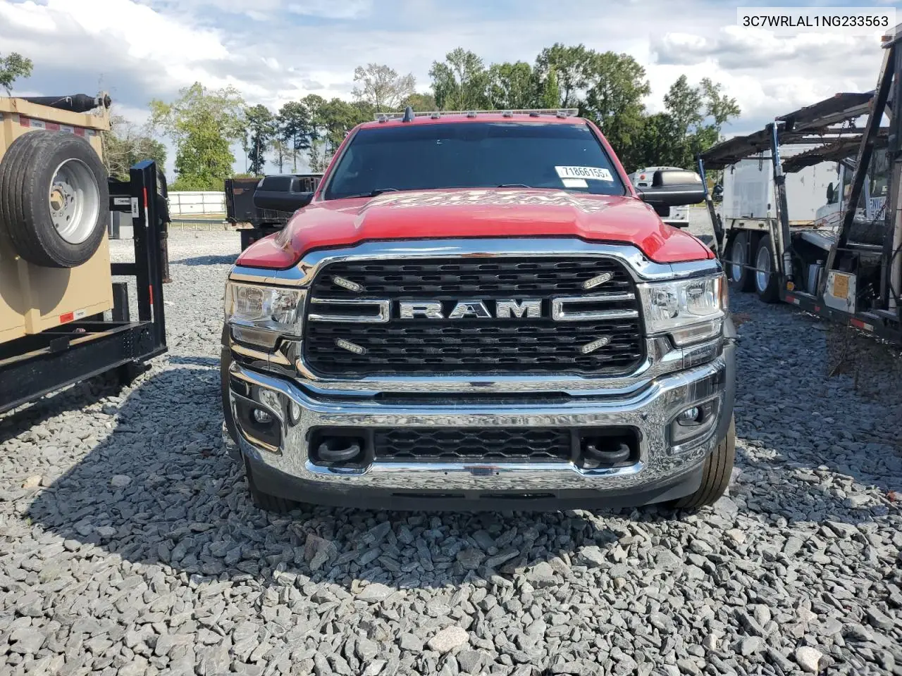 2022 Ram 4500 VIN: 3C7WRLAL1NG233563 Lot: 71866155