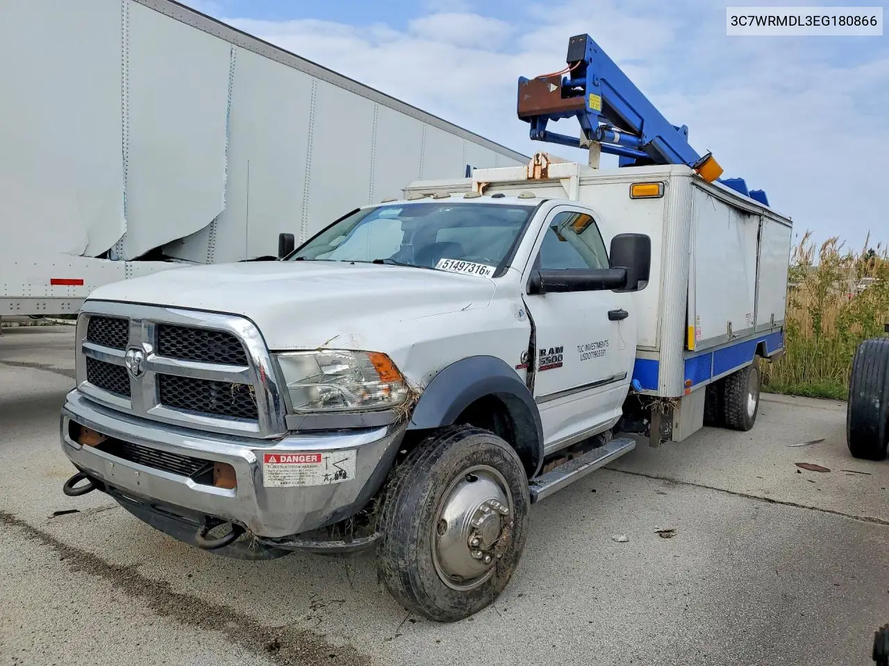 2014 Ram 5500 Bucket Truck VIN: 3C7WRMDL3EG180866 Lot: 51497316