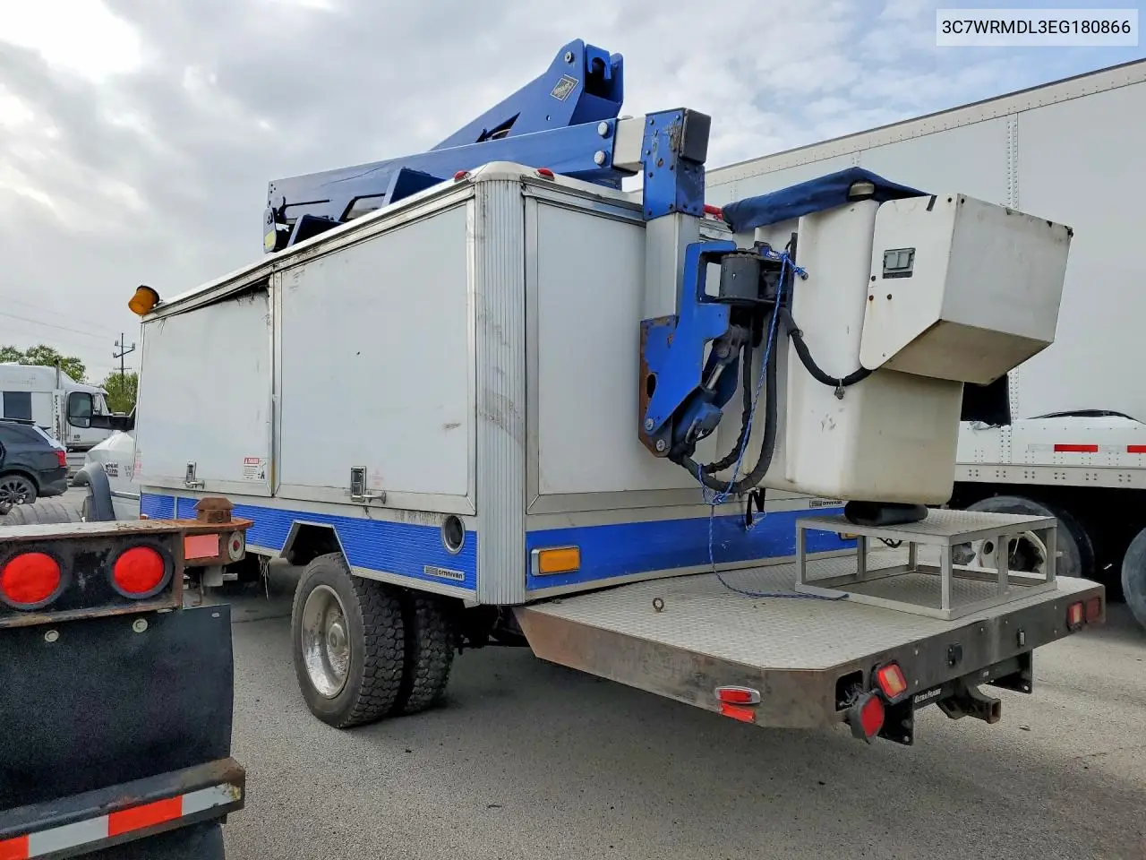 2014 Ram 5500 Bucket Truck VIN: 3C7WRMDL3EG180866 Lot: 51497316