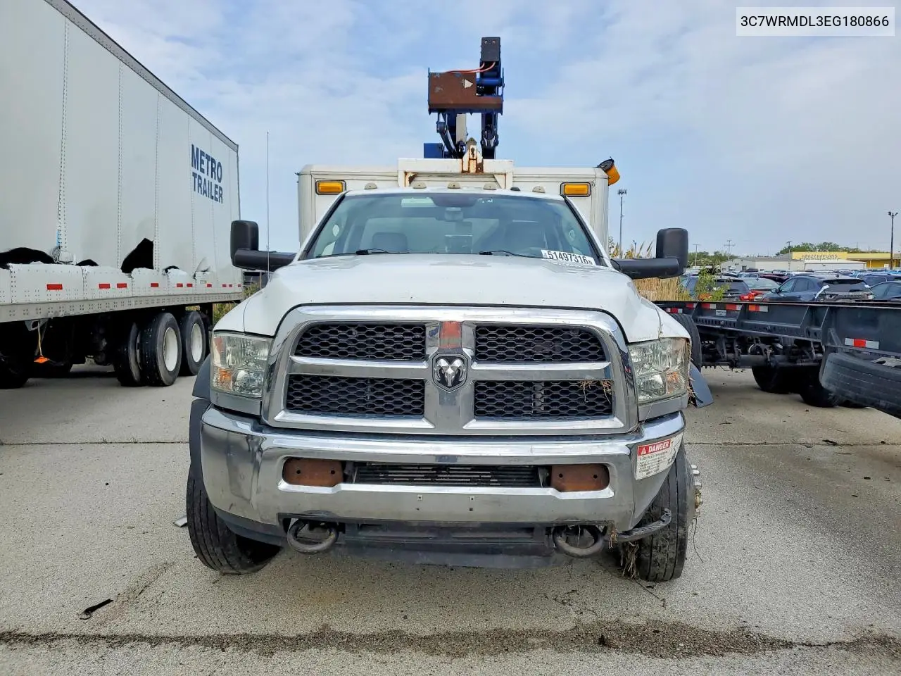 2014 Ram 5500 Bucket Truck VIN: 3C7WRMDL3EG180866 Lot: 51497316
