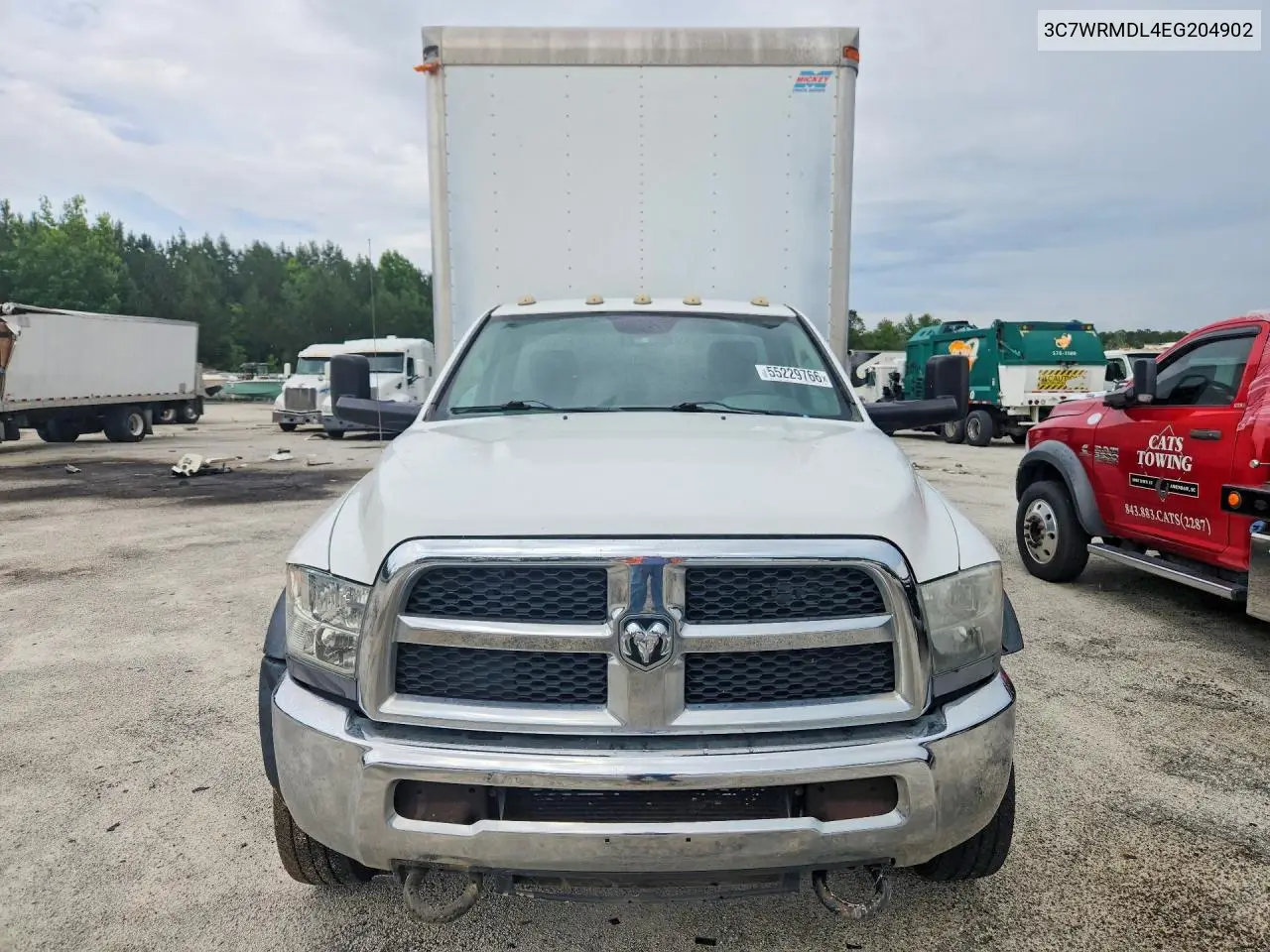 2014 Ram 5500 Box Truck VIN: 3C7WRMDL4EG204902 Lot: 55229766