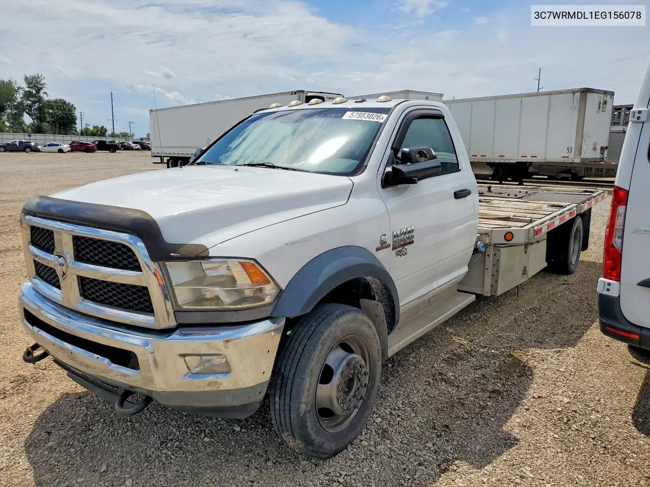 2014 Ram 5500 VIN: 3C7WRMDL1EG156078 Lot: 57883026