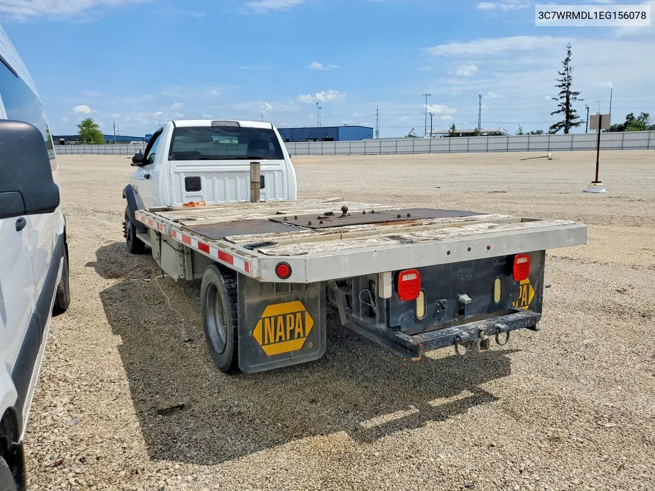 2014 Ram 5500 VIN: 3C7WRMDL1EG156078 Lot: 57883026