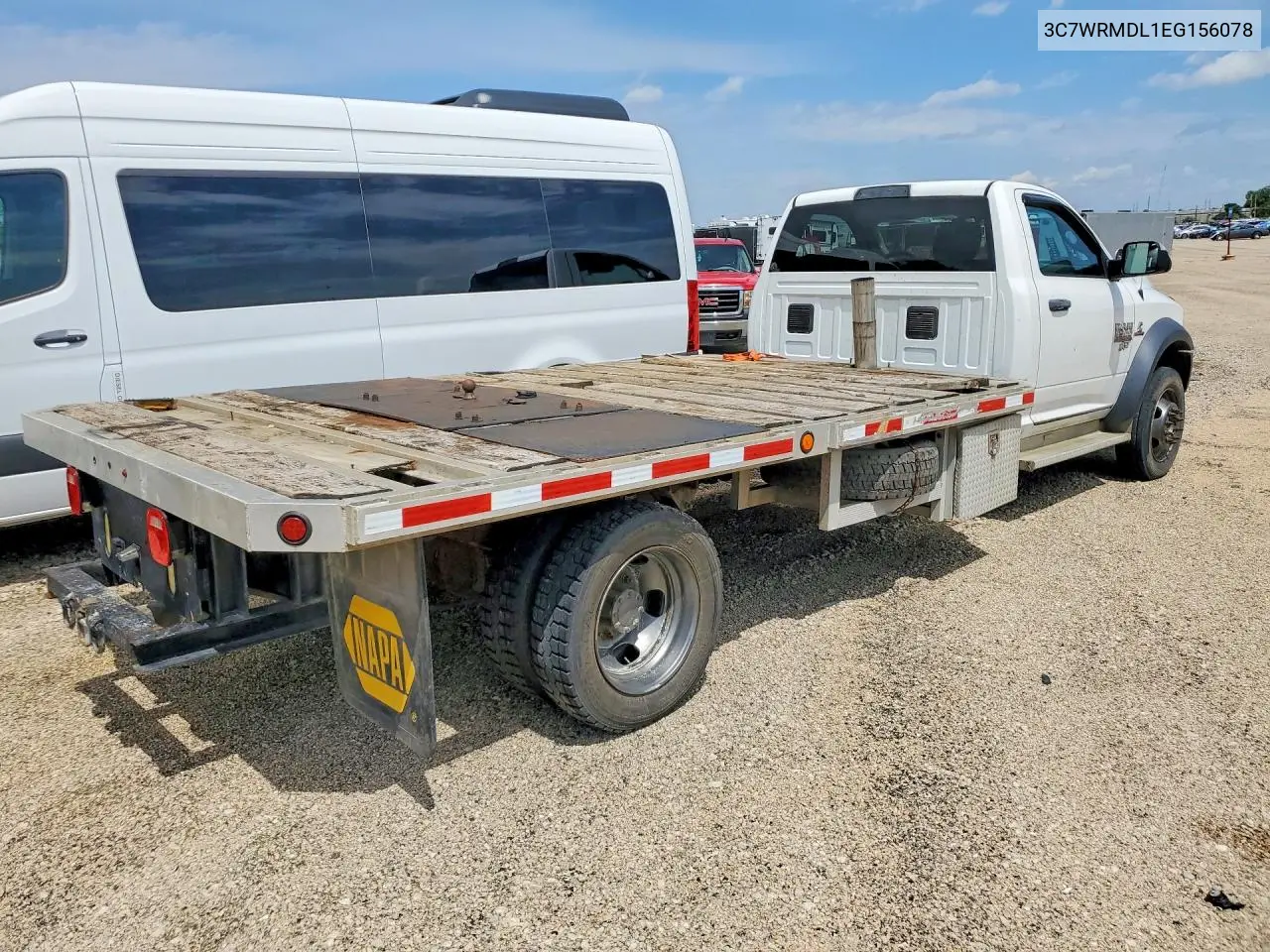 2014 Ram 5500 VIN: 3C7WRMDL1EG156078 Lot: 57883026