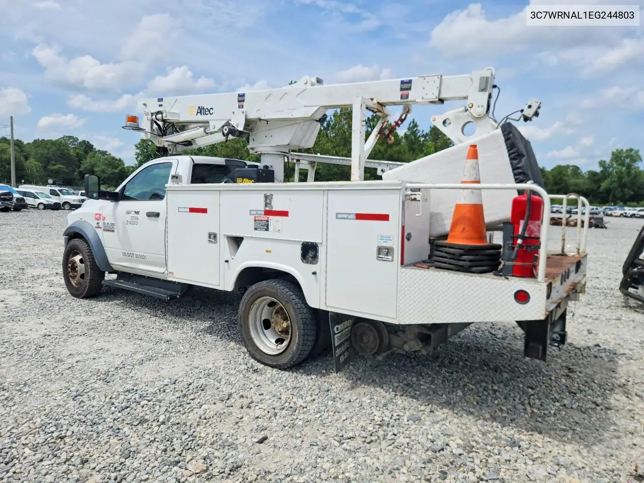 2014 Ram 5500 Bucket Truck VIN: 3C7WRNAL1EG244803 Lot: 60245126