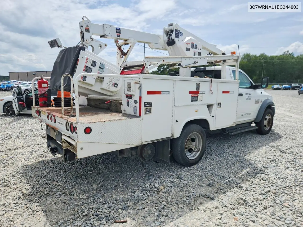 2014 Ram 5500 Bucket Truck VIN: 3C7WRNAL1EG244803 Lot: 60245126