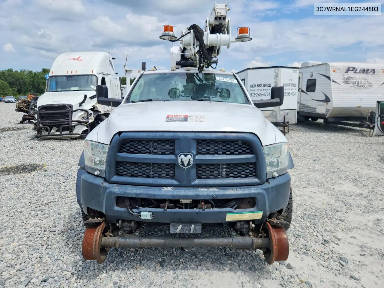 2014 Ram 5500 Bucket Truck VIN: 3C7WRNAL1EG244803 Lot: 60245126