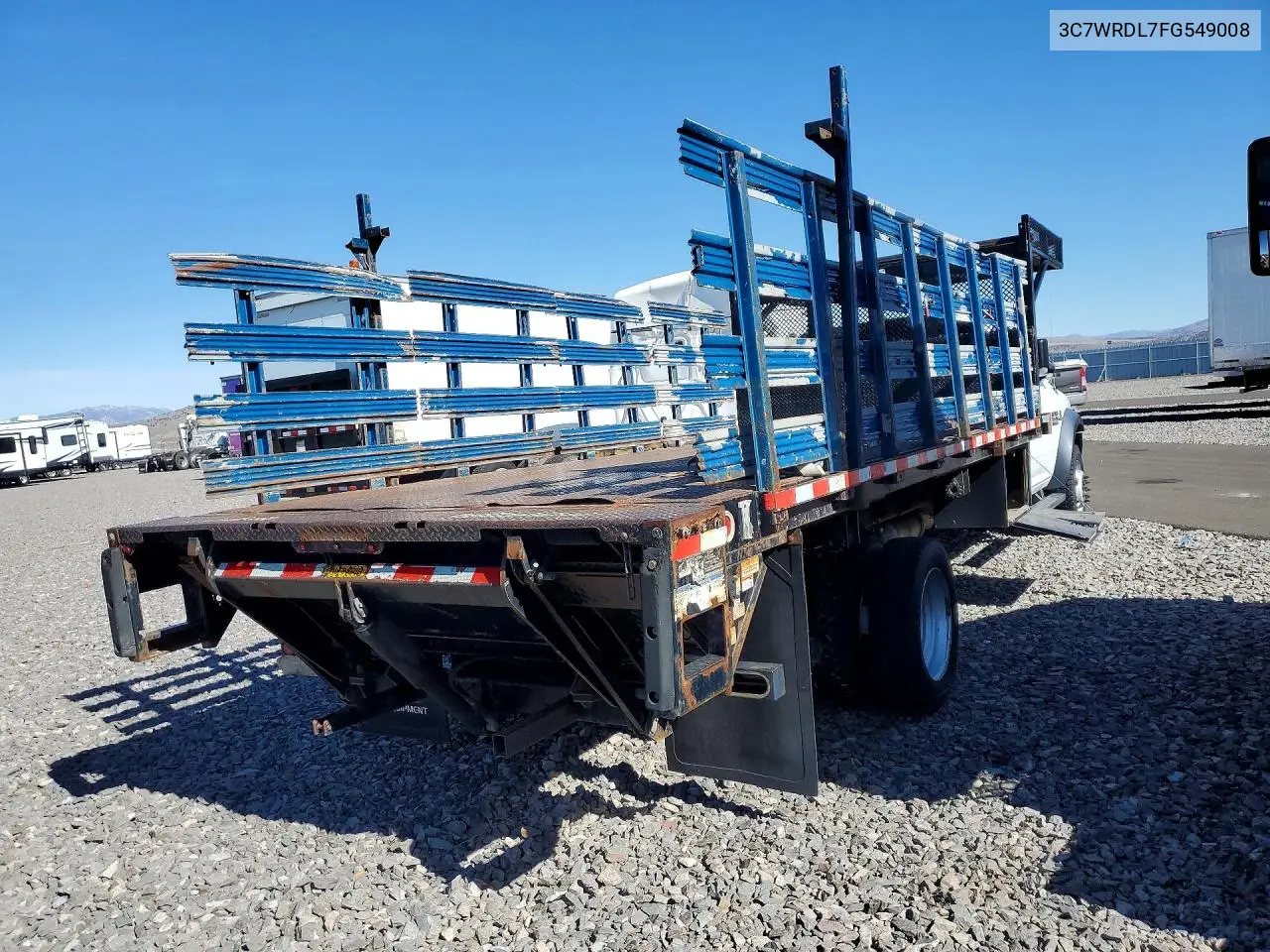 2015 Ram 5500 Flatbed Truck VIN: 3C7WRNDL7FG549008 Lot: 41843466