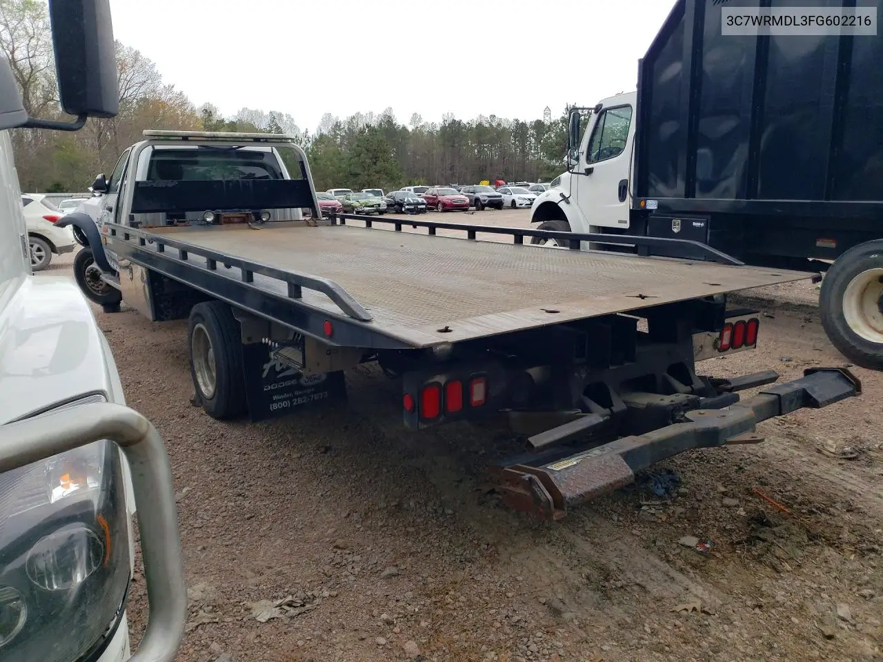 2015 Ram 5500 Rollback Truck VIN: 3C7WRMDL3FG602216 Lot: 47614936
