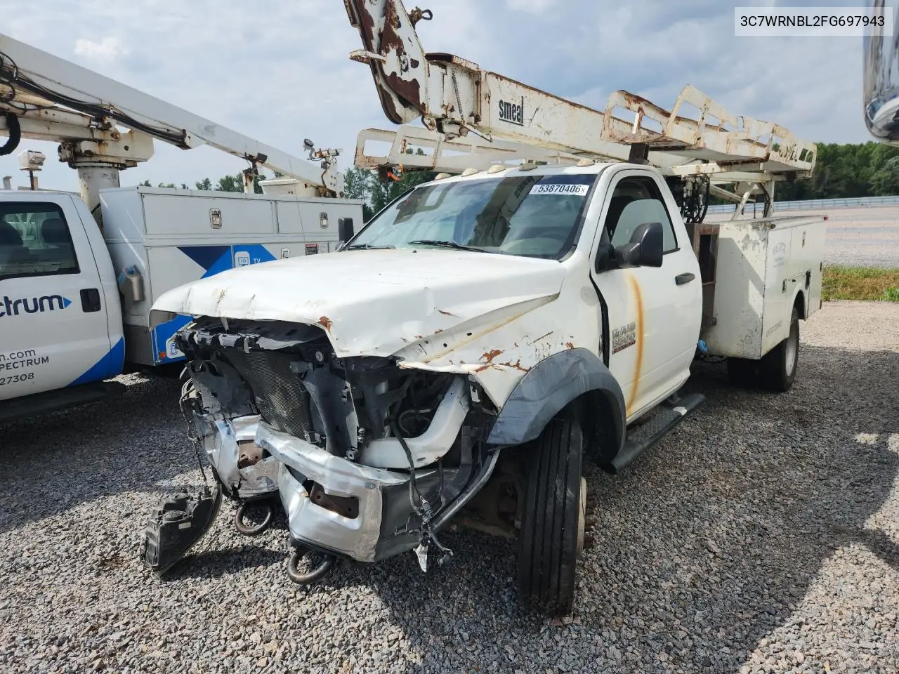 2015 Ram 5500 VIN: 3C7WRNBL2FG697943 Lot: 53870406
