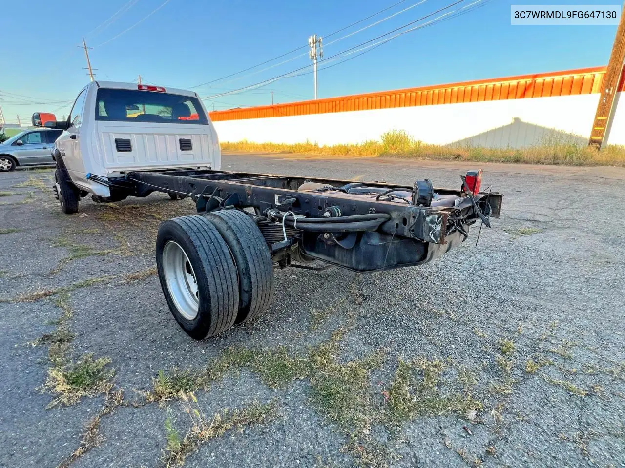 2015 Ram 5500 VIN: 3C7WRMDL9FG647130 Lot: 54024716