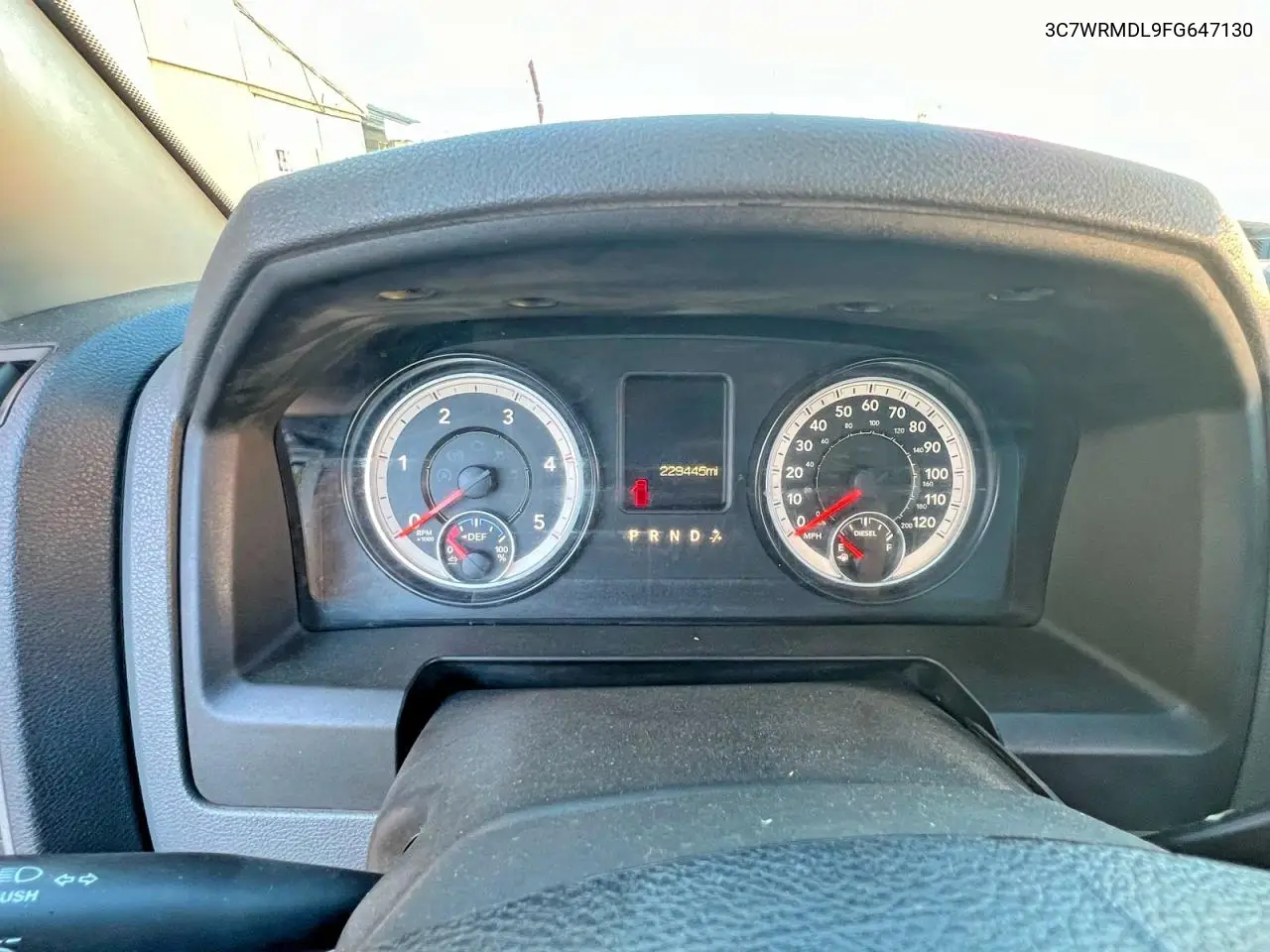 2015 Ram 5500 VIN: 3C7WRMDL9FG647130 Lot: 54024716