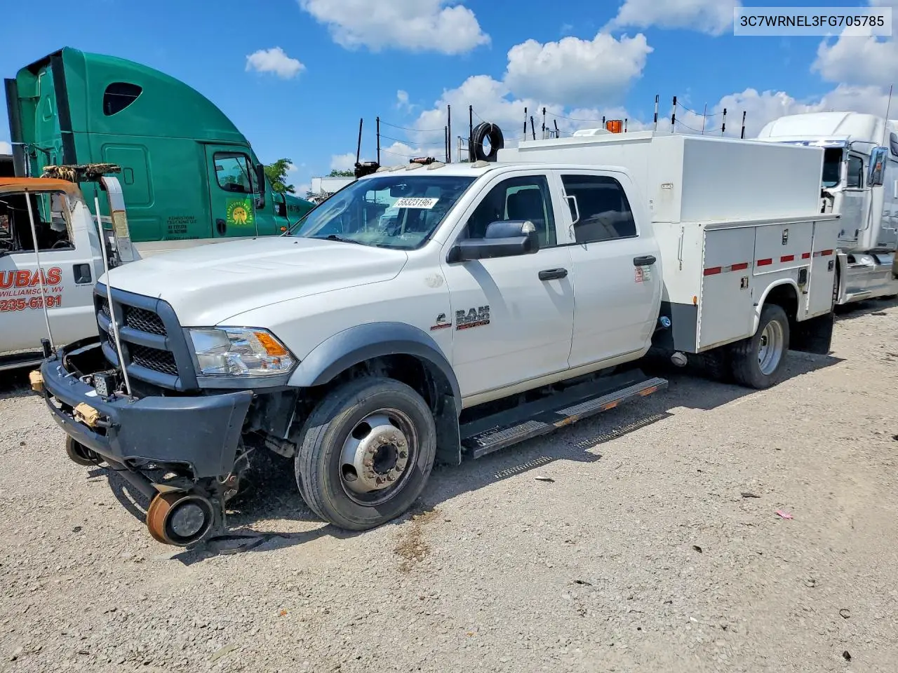 2015 Ram 5500 VIN: 3C7WRNEL3FG705785 Lot: 58323196