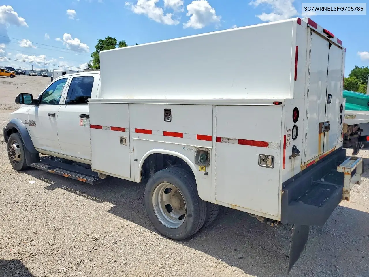 2015 Ram 5500 VIN: 3C7WRNEL3FG705785 Lot: 58323196